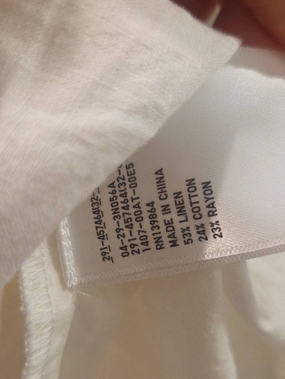 Uniqlo Cotton Linen Blend Dress With Pockets - Picture 4 of 4